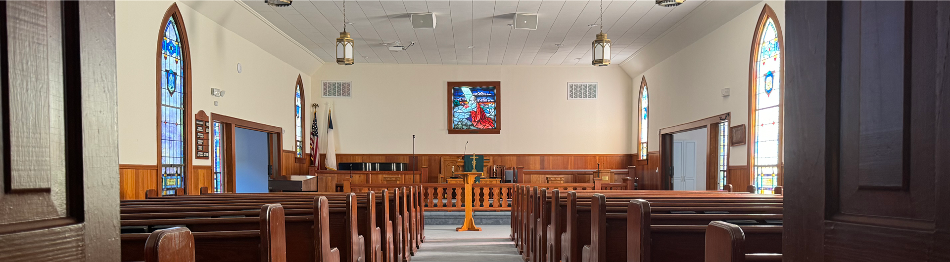 Inside Church Cropped Image